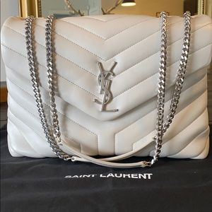 YSL LOULOU MEDIUM IN Y-QUILTED LEATHER